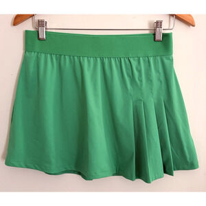 PRINCE | Athletic Skort Size Medium Kelly Green Pleat Tennis Pickleball Golf